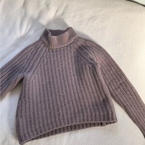 NakedCashmere Dusty Purple Turtleneck Sweater